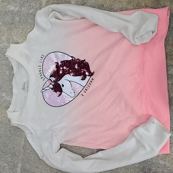 Bundle of 2! Long Sleeve Justice Tops Size 10 - Picture 6 of 9